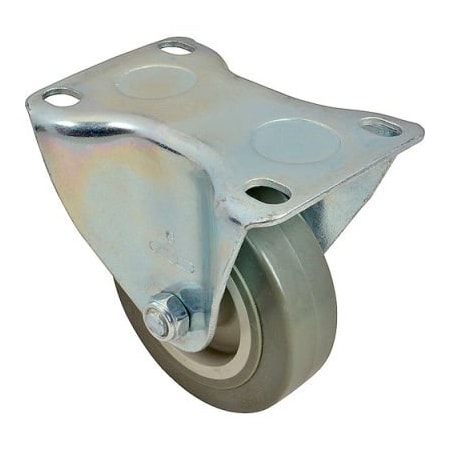 Allpoints Allpoints 1201022 Caster, Plate, 3", Rgd, Gry 1201022